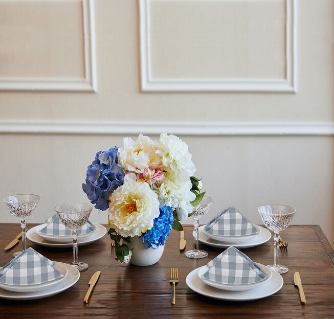 Buffalo Check Dinner Table Napkins Set of Four, , alternate image number null