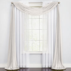 BH Studio Sheer Voile Scarf Valance