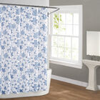 Cottage Classics Estate Bloom Shower Curtain, BLUE, hi-res image number 0