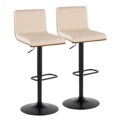 Vasari Adjustable Barstool - Set Of 2