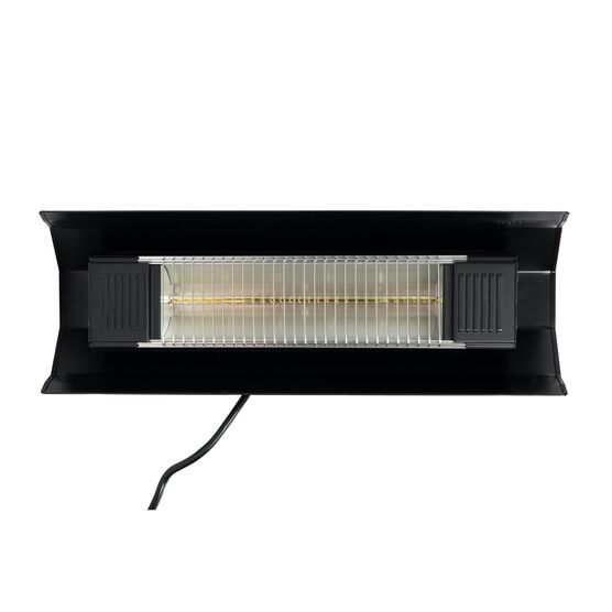 Black Steel Wall Mounted Infrared Patio Heater, , alternate image number null
