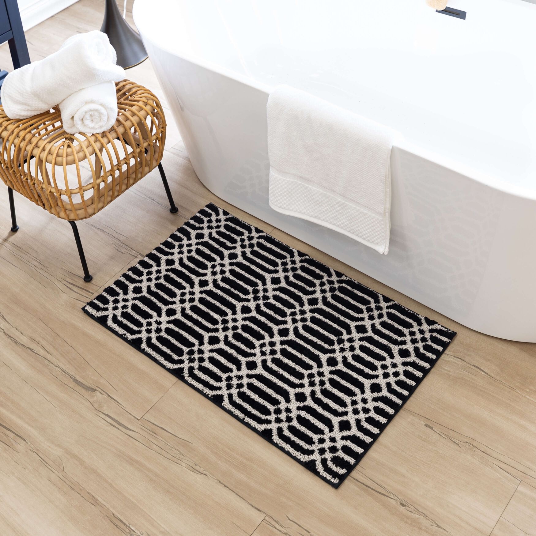 Linkage Bath Rug, , alternate image number 9