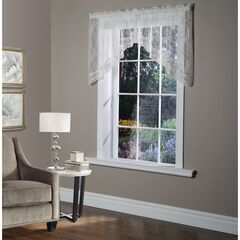 Mona Lisa Sheer Rod Pocket Swag Valance Set