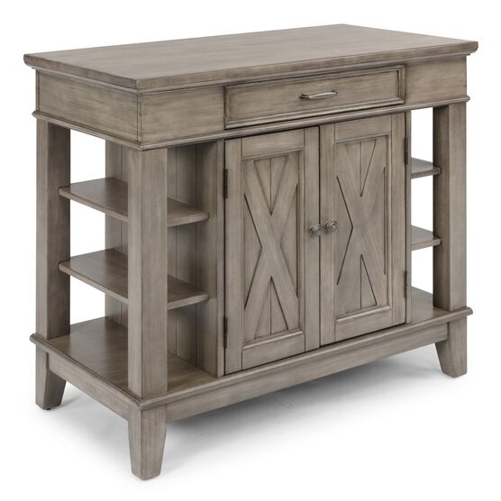 Mountain Lodge Gray Kitchen Island, DARK GRAY, hi-res image number null