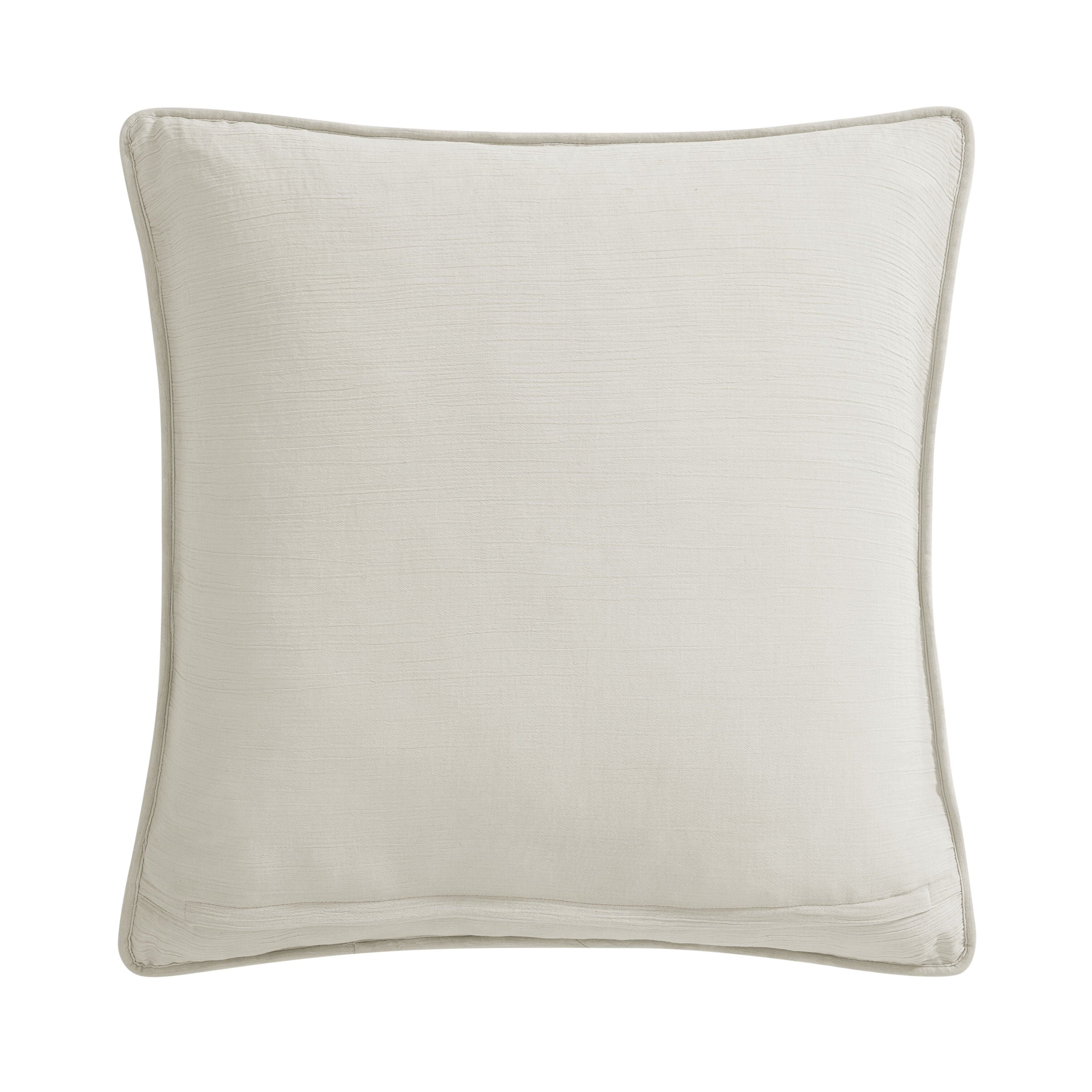COVE EURO QUILTED SHAM, GREY, on-hover image number 1