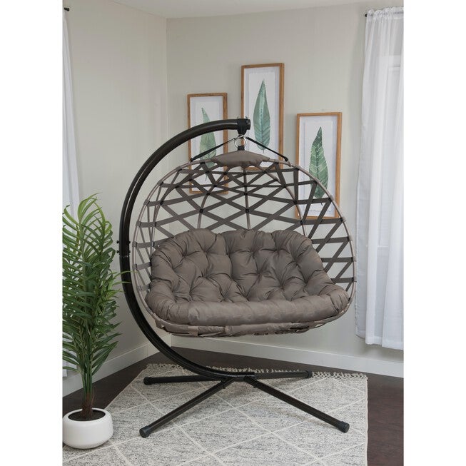 Hanging Pumpkin Cross Weave Loveseat, , alternate image number null