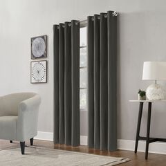 Thermaplus Edison Indoor Single Grommet Curtain Panel