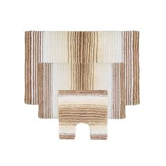 Gradiation 3-Pc. Bath Rug Set
