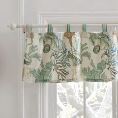 Atlantis Window Treatment Valance Curtains