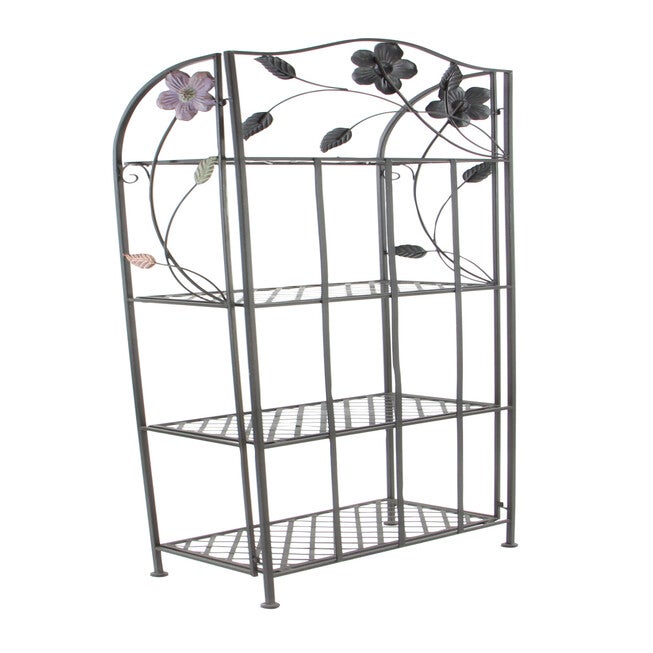 Black Iron Traditional Baker'S Rack, , alternate image number 2