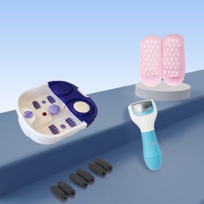 Ultimate Foot Spa Premium Gadgets, WHITE, on-hover image number 1