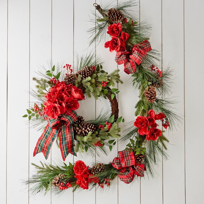 26 inches Bellmead Wreath, , alternate image number null