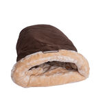 Sleep Shape Cat Dog Cave Bed, Indian Red, , alternate image number null