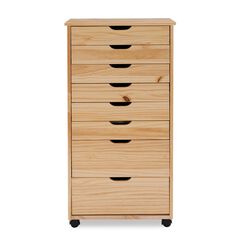 Croghan Eight Drawer Rolling Storage Cart