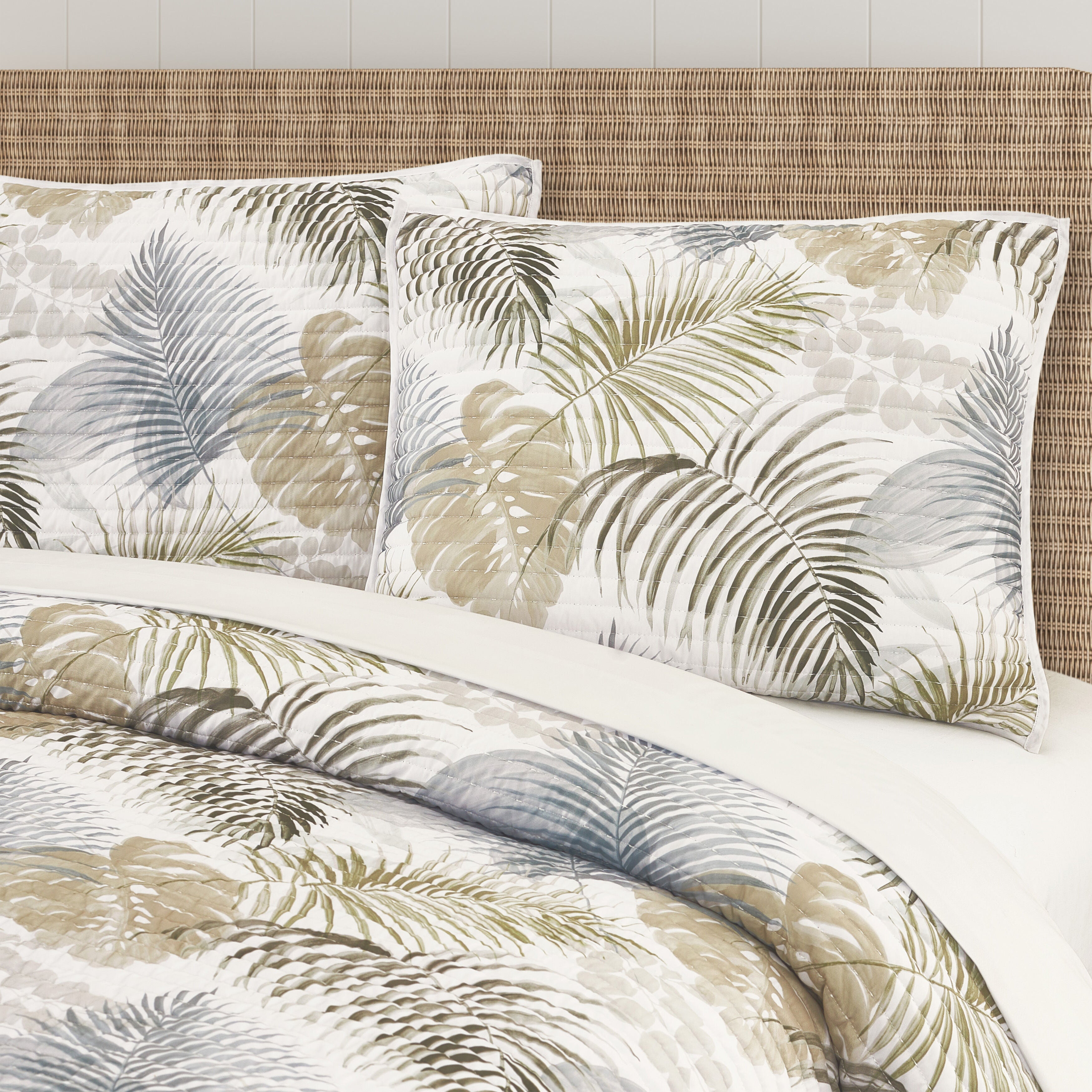 HATTERAS QUILT SET, NATURAL, alternate image number 3