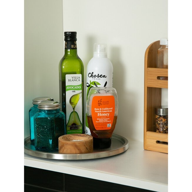 Lazy Susan - Single Tier Stainless Steel, , alternate image number 4
