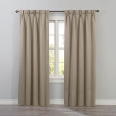 Room Darkening Rod Pocket Curtains