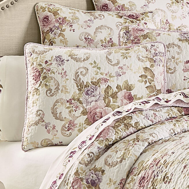 Chambord 3 Piece Quilt Set, LAVENDER, alternate image number 1