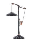 Black Metal Industrial Floor Lamp, , alternate image number null