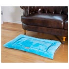 Large Pet Bed Mat , Dog Crate Soft Pad With Poly Fill Cushion, , alternate image number null