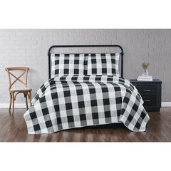 Everyday Buffalo Plaid Quilt Set
