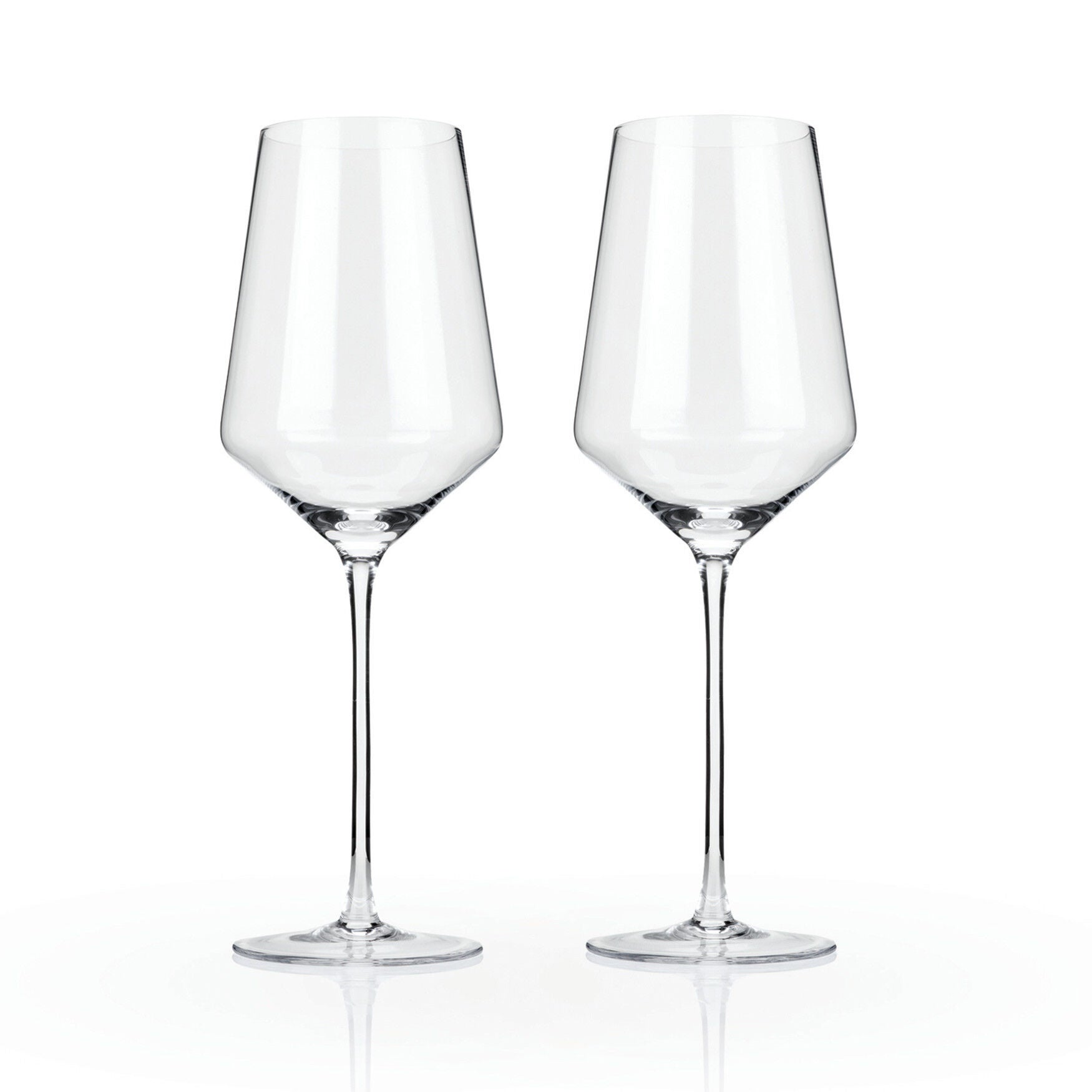 Angled Crystal Bordeaux Glasses, , alternate image number 7