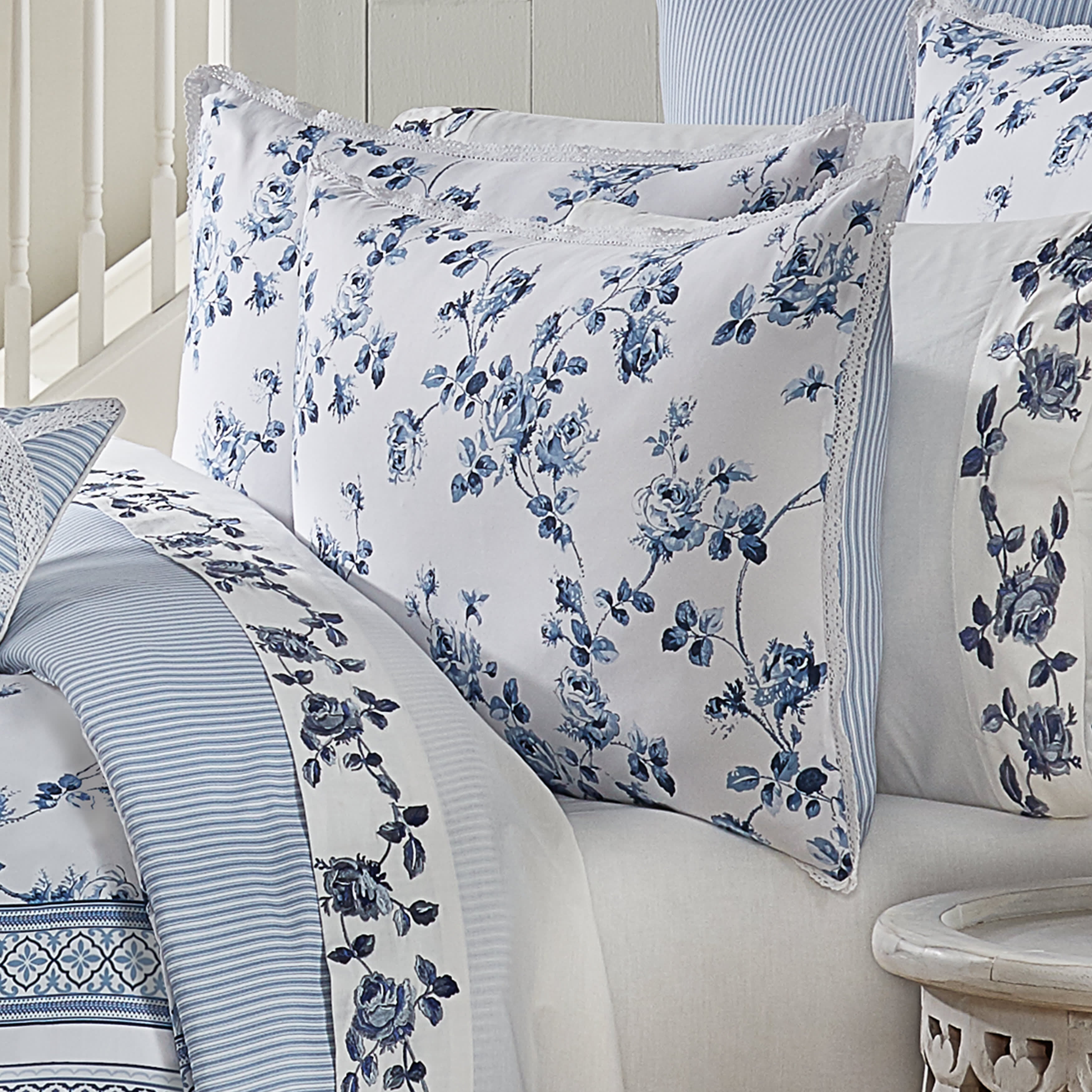 Rialto 4 Piece Comforter Set, FRENCH BLUE, alternate image number 2