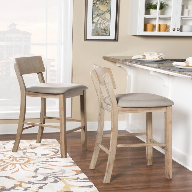 Julian 30 in Gray Wash Bar Stool, , alternate image number 5
