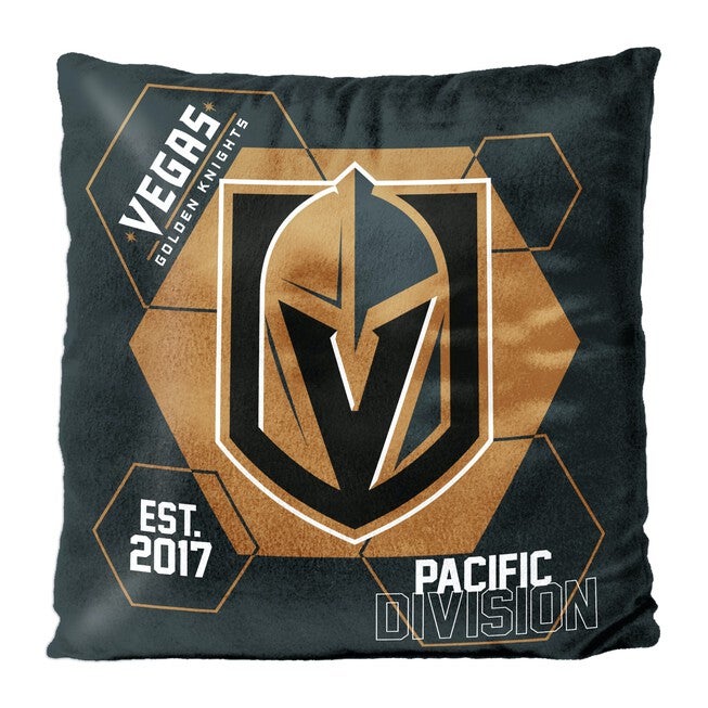 Golden Knights Velvet Reverse Pillow, MULTI, hi-res image number 0