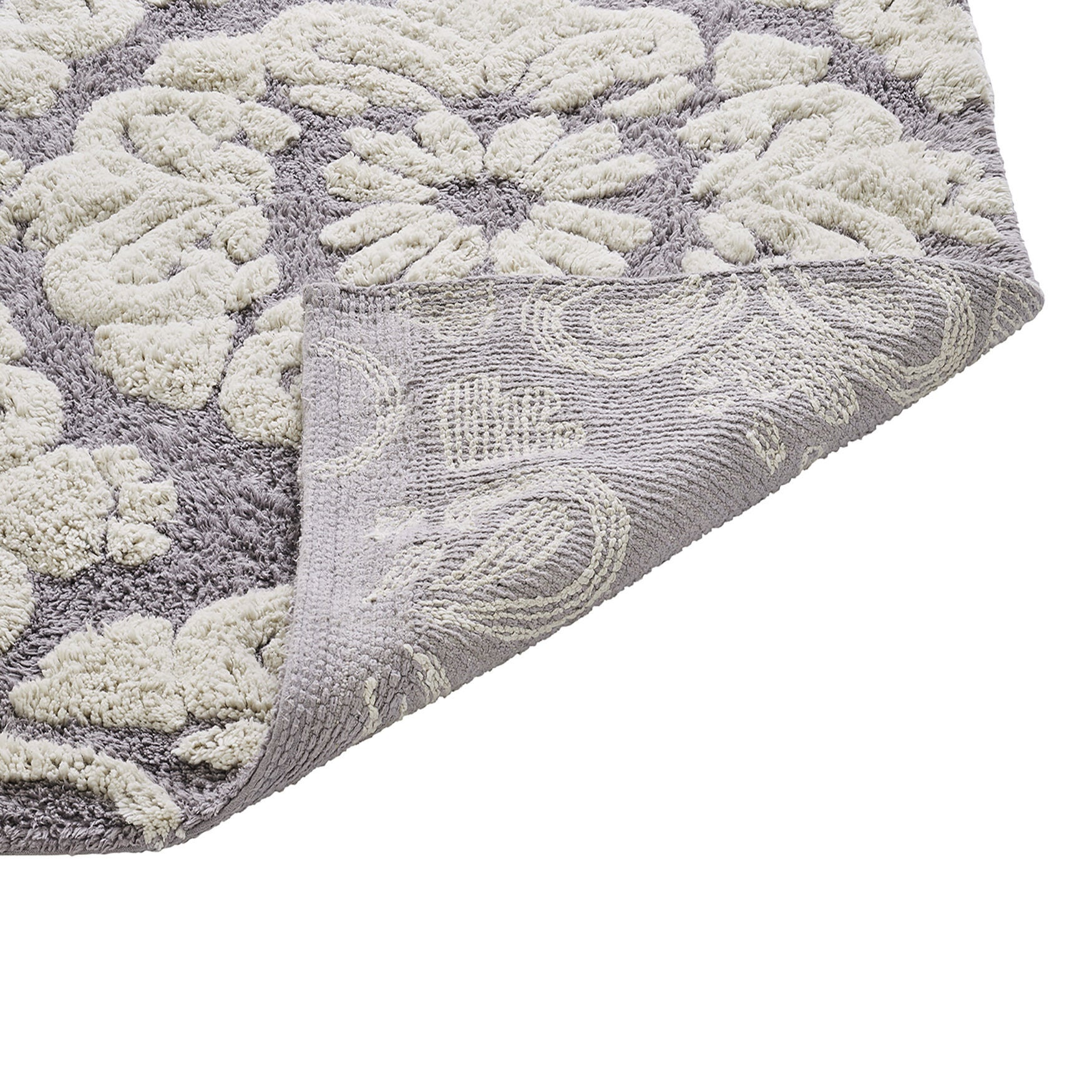 Medallion Collection 100% Cotton 20 inches X 20 inches Contour Bath Rug, , alternate image number 4