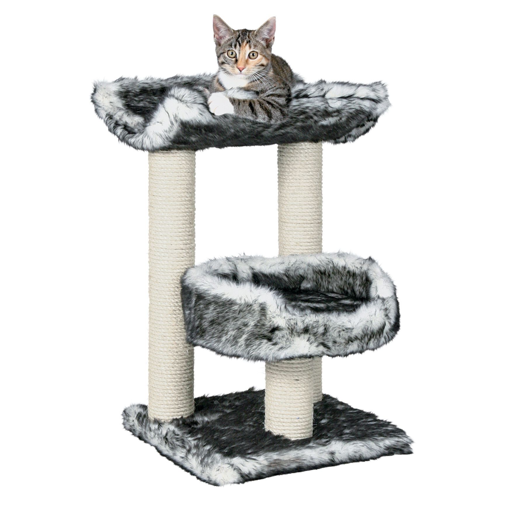 Isaba Scratching Post with Two Platforms, , on-hover image number 1