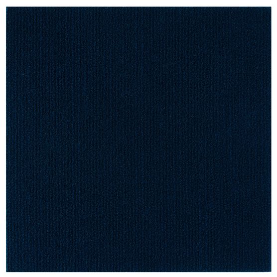 Nexus 12" x 12" Self Adhesive Carpet Floor Tile - 12 Tiles/12 sq. Ft., NAVY, hi-res image number null