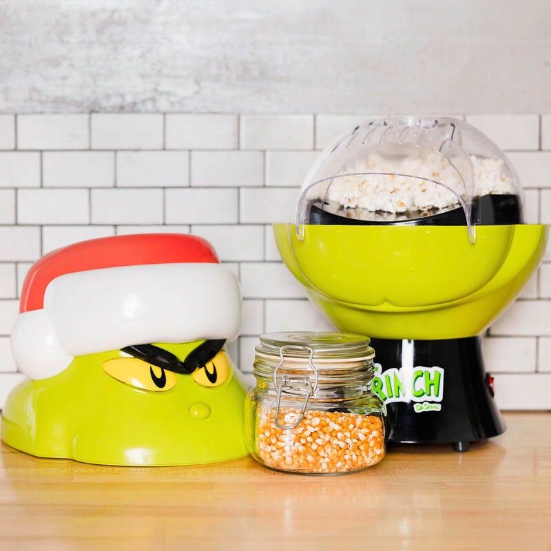 Dr. Seuss The Grinch Popcorn Maker, GREEN, alternate image number 5