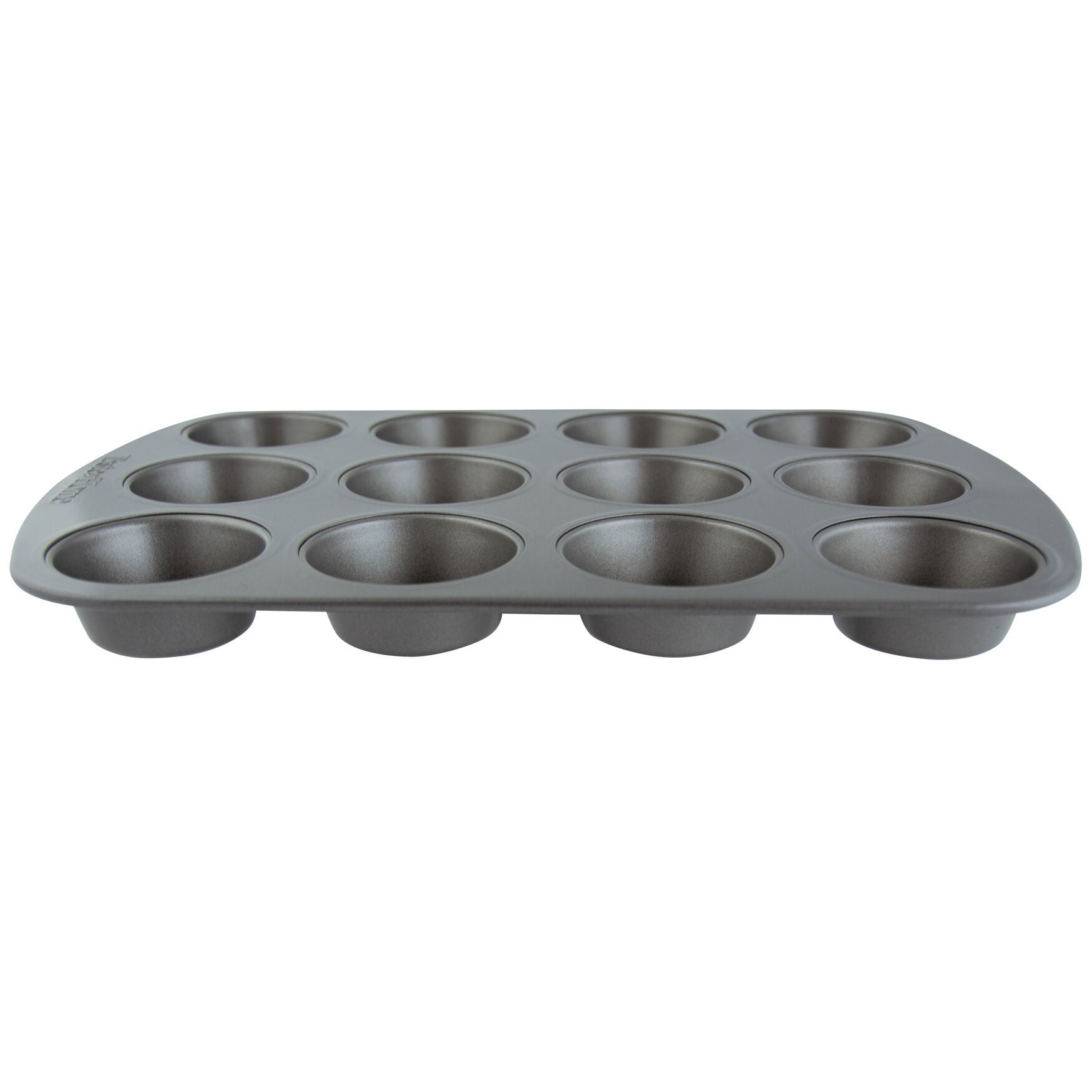 12 Cup Non Stick Metal Muffin Pan, , on-hover image number 1