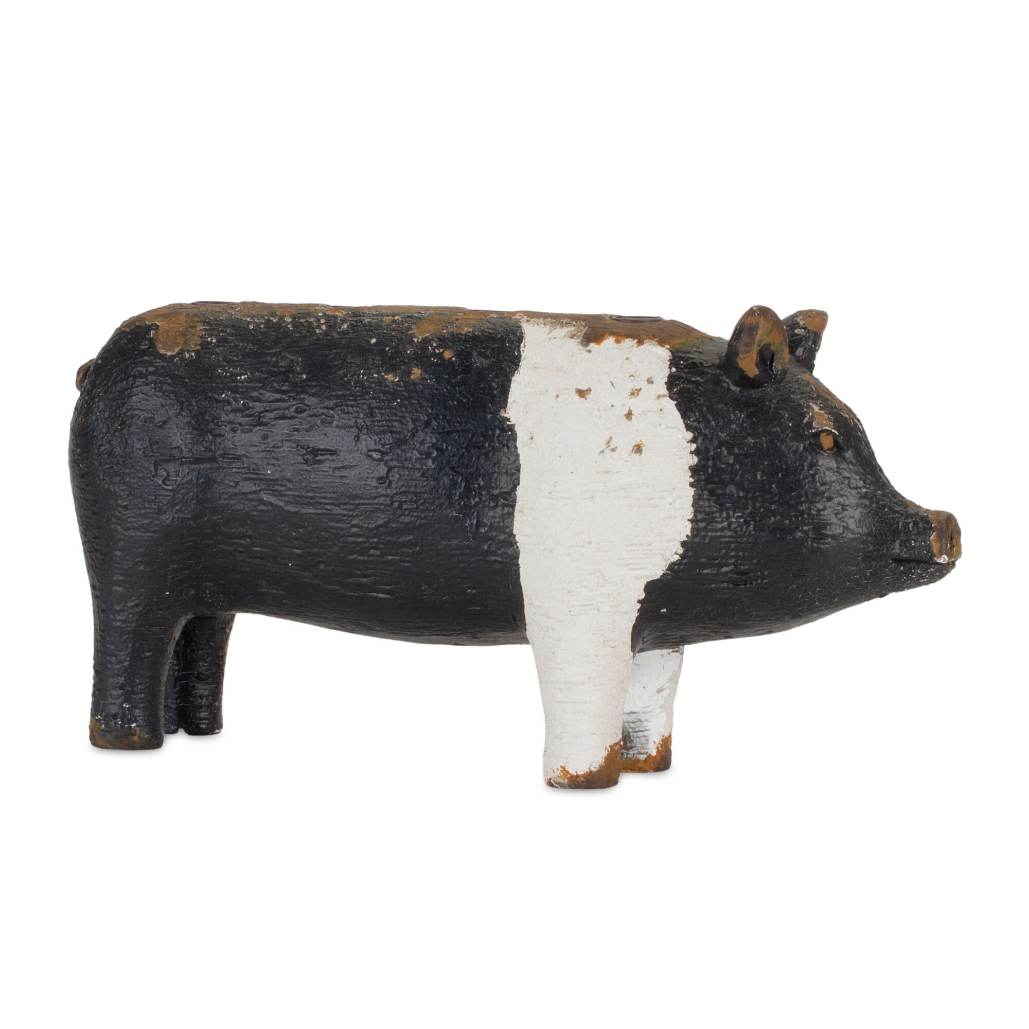 Farm Animal Candle Holder (Set of 4) 4.5 inchesH, 4.75 inchesH, 4.75 inchesH, 5.25 inchesH Resin, WHITE/BROWN/BLACK, alternate image number 3