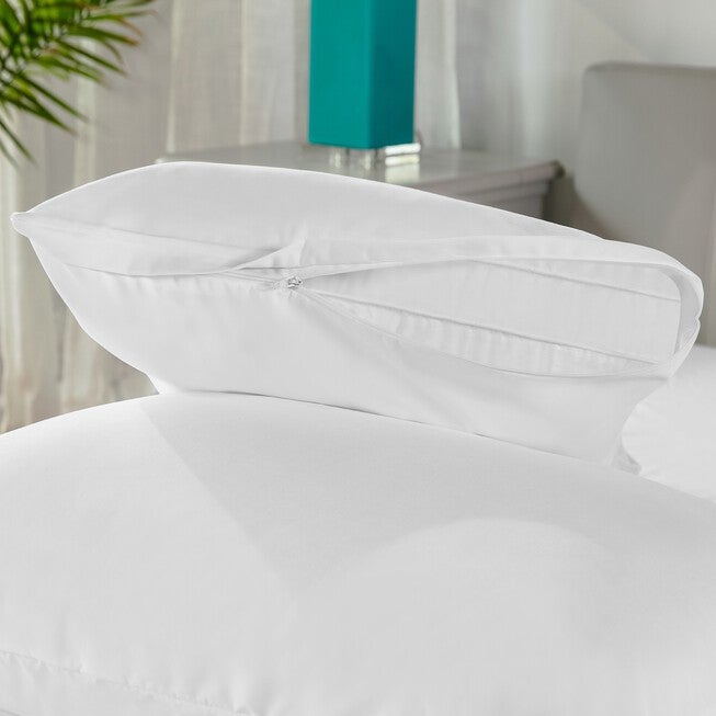 SensorPEDIC Microshield Water Repellent Pillow Protector Pair, , alternate image number null