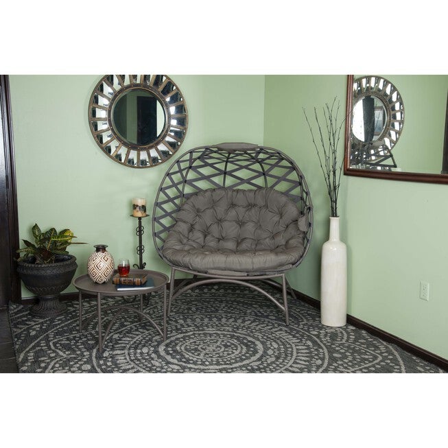 Cozy Pumpkin Chair in Crossweave Sand, , alternate image number null
