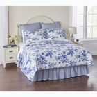 Frances 6-Pc. Quilt Set, BLUE WHITE, hi-res image number null