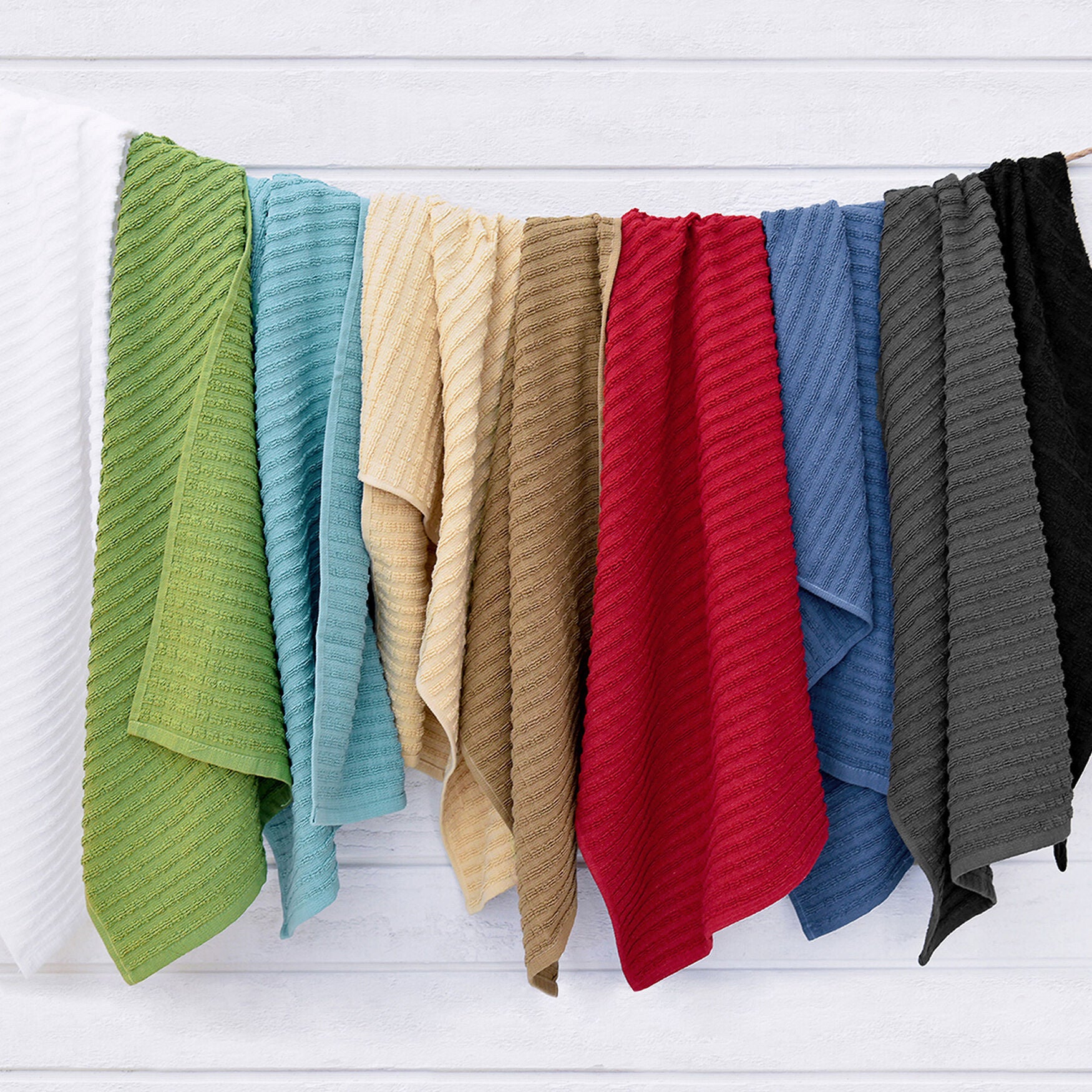 Royale 2Pk Solid Kitchen Towel, , alternate image number 5