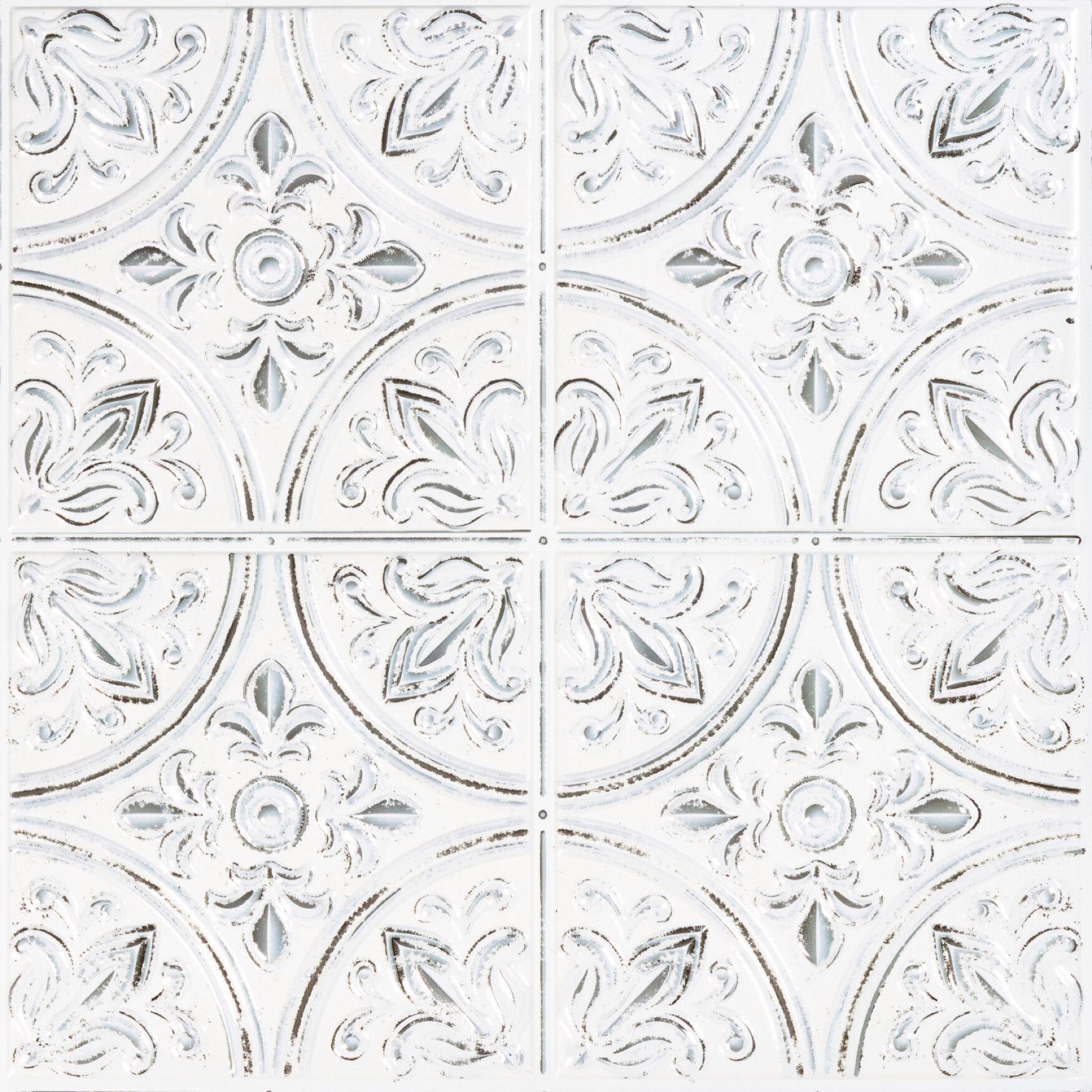 Peel And Stick Tile Backsplash, WHITE, hi-res image number 0