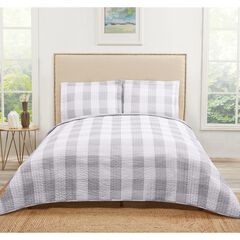 Everyday Buffalo Plaid Quilt Set
