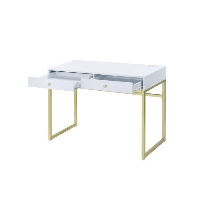 Built-In Usb Port Writing Desk, , alternate image number 16