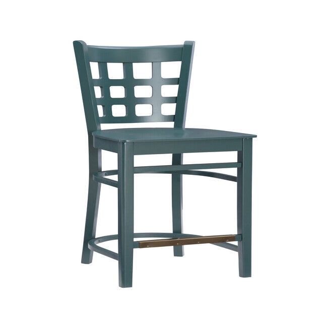 Lola Counter Stool Green Set of 2, HUNTER GREEN, hi-res image number 0