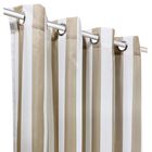 Outdoor Decor Seascapes Stripes Outdoor Grommet Curtain Panel Pair, , on-hover image number null