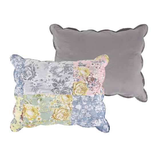 Emma Traditional Patchwork Quilt And Pillow Sham Set, , alternate image number null