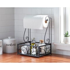 Scroll Paper Towel Organizer