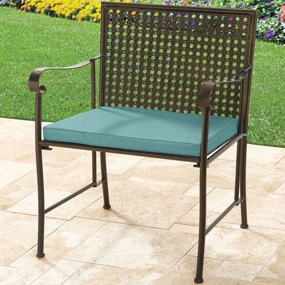 Oversized Metal Folding Chair with Cushion, HAZE, hi-res image number null