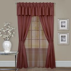 Claire 6 Pc Window Curtain Set