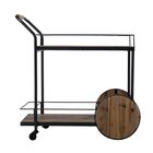 Pemton Reclaimed Wood Bar Cart, , on-hover image number null
