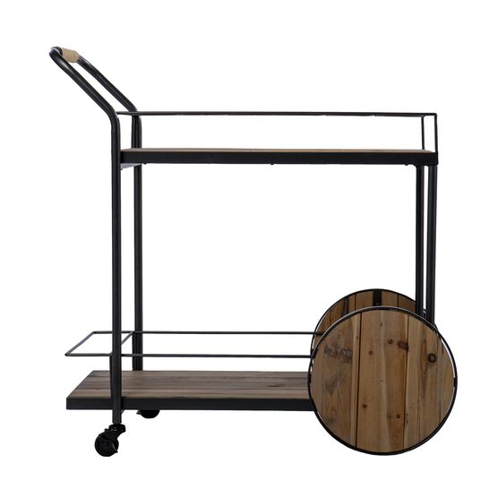 Pemton Reclaimed Wood Bar Cart, , on-hover image number null